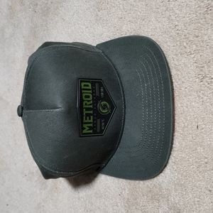 Metroid Samus returns snapback flatbill hat